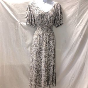 Lascana Romantic Style Speckled Floral Dress RN 129406